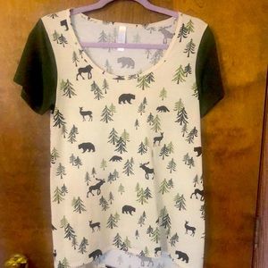Lularoe wilderness shirt